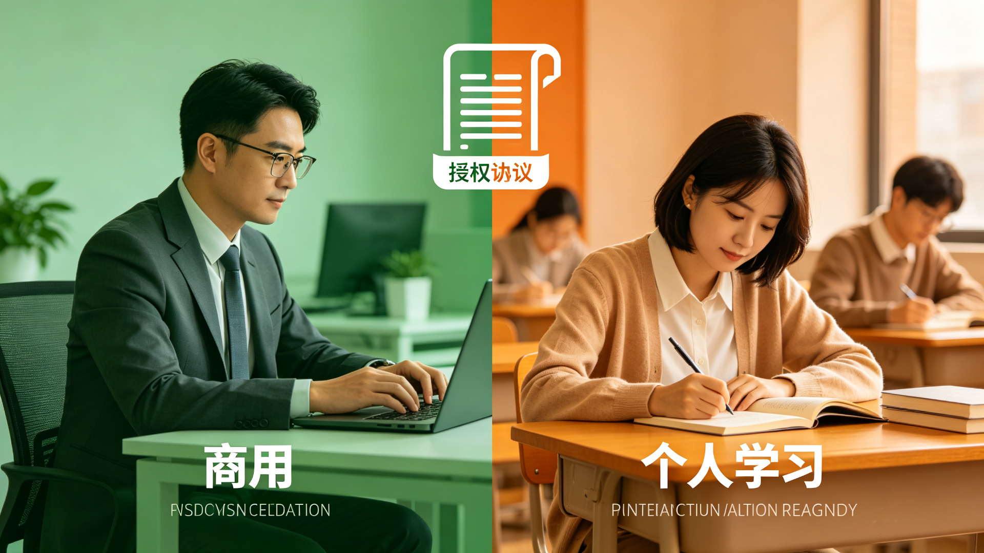 商用字体和非商用字体的区别在哪里?